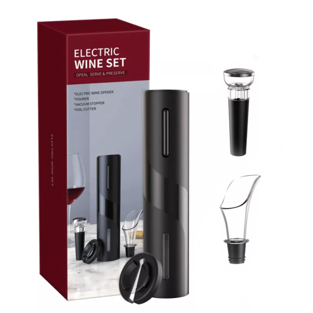 Set Sacacorchos Eléctrico